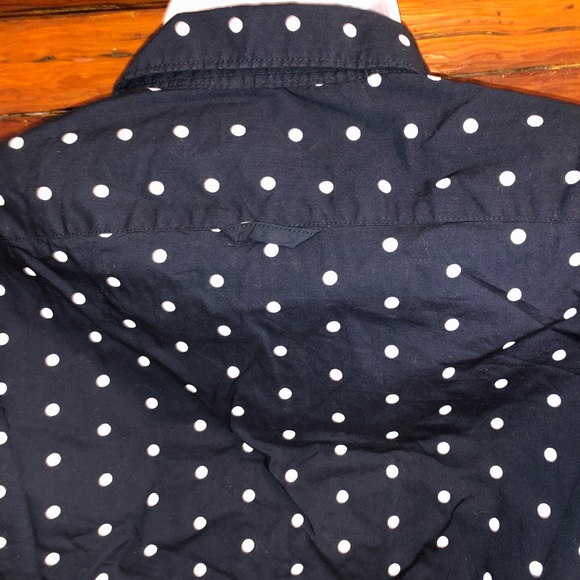 Gap White Polka Dots Long Sleeve - Picture 16 of 16